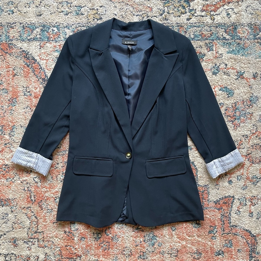 A Byer Navy Blazer